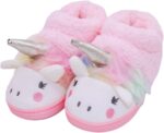 Girls Bunny Slippers Toddler Slippers Cute Rabbit Warm Plush Comfortable Winter House Shoes Cozy Soft Memory Foam Fuzzy Slipper(See Sizes) - Image 2