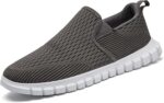 Men's Slip-On Shoes | Casual Breathable Sneakers with Mesh Upper | Non-Slip Walking & Work Loafers for Men - Image 2
