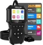 OBD2 Scanner Diagnostic Tool, Check Engine Light Car Code Reader with Reset, Battery Tester, Live Data, Freeze Frame, I/M Readiness, Car Scanner Diagnostic Tool for All OBDII Car After 1996 - Image 2
