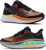 OrthoComfoot Men's Orthopedic Plantar Fasciitis Sneakers: Comfortable High Arch Support Running Shoes for Walking, Lightweight Casual Tennis Shoes, Relief Flat Feet, Heel Pain - Image 2