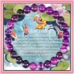 PARTNER Good Luck Gifts for Women Funny Koi 𝐁𝐫𝐚𝐜𝐞𝐥𝐞𝐭𝐬 𝐟𝐨𝐫 𝐖𝐨𝐦𝐞𝐧 Interesting Koi Gifts Animal and Fish Gifts for Women Natural Stone Beaded Jewelry for Women - Image 2