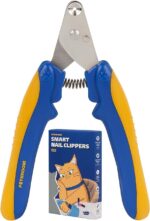 [PETHROOM] Cat Nail Clipper Trimmer for Indoor Cats with Circular Cut Hole (2mm) | Premium Sturdy Stainless Steel Blade Cat Claw | Safe, Easy, Accurate, Quiet & Fast | Avoid Overcutting - Image 2