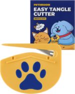 PETHROOM Easy Tangle Cutter for Dogs & Cats | Professional Dematting Tool with Steel Blade | Cat Matted Fur Remover | Safe & Gentle Pet Grooming Comb for Long & Medium Coats - Image 2