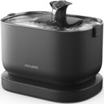 PETLIBRO Cat Water Fountain, Cordless Pet Water Fountain Battery Operated, 2.5L/84oz Dockstream Water Fountains for Cats Indoor, Cat Fountain with Stainless Steel Tray, Easy to Clean BPA-Free - Image 2