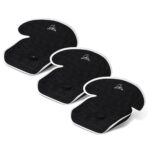 Piddle Pads - Strollers, Bouncers & Car Seat Pad, Waterproof & Machine-Washable Cover on Car Potty for Toddler Toilet Training (Black, 3 Count (Pack of 1)) - Image 2