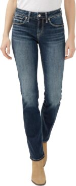 Silver Jeans Co. Women's Suki Mid Rise Curvy Fit Skinny Jeans - Image 2