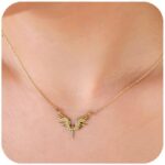 Stainless Steel Dragon Necklace for Men Women, Minimalist Cool Dragon Pendant Necklace Gift - Image 2