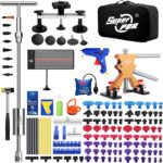 Super PDR Paintless Dent Repair Kit 148PCS Dent Puller Kit with LED Light Board Can Removal 99% of Car Dents in 30 Minutes for Repair Work of Big Dents, Small Dents, Door Ding, Creases and Hail Damage - Image 2