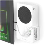 TotalMount – Wall Mount for Xbox Series S – Holds Xbox Series S on a Wall by Your TV (White Mount) - Image 2