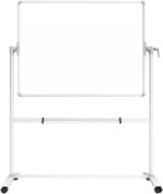 VIZ-PRO Double-Sided Magnetic Mobile Whiteboard, 48 x 36 Inches - Image 2