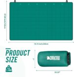 covacure Camping Blanket - Outdoor Travel Blanket, Packable, Puffy Blanket, Lightweight & Warm Quilt for Camping, Hiking, Backpacking, Outdoors, Travel, Beach - Image 2
