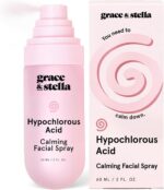 grace & stella Hypochlorous Acid Spray for Face - Body Acne Spray - Gentle Face Mist to Calm Redness & Flare-Ups Back Acne - Soothing Facial Mist for Sensitive Skin - Travel Size (60 ml/2 fl oz) - Image 2