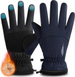 rivmount Winter Waterproof Ski Snow Warm Gloves for Women Men, Windproof Cold Weather Thermal with Touchscreen Fingers, for Running Driving Cycling Hiking Biking Outdoor Sports Daily Work - Image 2