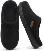 shoeslocker Mens Slippers Moccasin House Shoes Soft Memory Foam Slip-on Indoor/Outdoor - Image 2