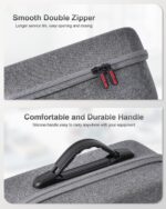 STARTRC GAMES Switch 2 All in One Carrying Case for Nintendo Switch 2, Portable Hard Travel Case with Game Card Slots, Portable Storage Carry Bag for Switch 2 Console Pro Controller Accessories - Image 6