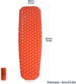 Elevate X Inflatable Sleeping Pad – 4-Season Lightweight Camping Mattress, ASTM R-Value 7.5, Durable Waterproof Nylon, Compact Backpacking Sleeping Mat for Winter Trekking & Extreme Cold - Image 4