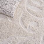 SAFAVIEH Florida Shag Collection Area Rug - 8'6" x 12', Creme & Creme, Scroll Design, Non-Shedding & Easy Care, 1.2-inch Thick Ideal for High Traffic Areas in Living Room, Bedroom (SG468-1111) - Image 8