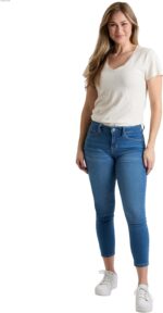 Royalty for Me Women's Petite Sustainable High Rise Skinny Jeans - Image 5