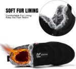 SHIBEVER Womens Winter Snow Boots: Waterproof Insulated Warm Fur Lined Ankle Slip On Walking Comfortable Outdoor Boot - Image 5