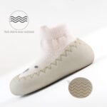 Toddler 2 Pairs Anti-Skid Socks Shoes Baby Boys Girls Rubber Sole Indoor First Walking Slippers - Image 4