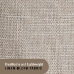 Perry Ellis Mens Linen-Blend Suit Jacket, Breathable Single Breasted Blazer, Regular Fit, with Chest Pocket (Sizes 36-54) - Image 6