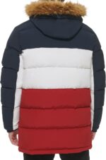 Tommy Hilfiger Men's Arctic Cloth Full Length Quilted Snorkel Jacket - Image 4