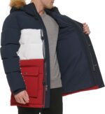Tommy Hilfiger Men's Arctic Cloth Full Length Quilted Snorkel Jacket - Image 5