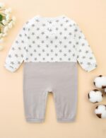 Cute Baby Girl Clothes Footless Onesie Long Sleeve Outfit Jumpsuit Infant 100% Cotton Romper - Image 7