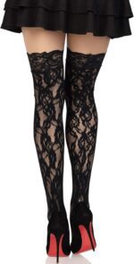 Leg Avenue Women's Hosiery Lace Thigh Highs - Image 3