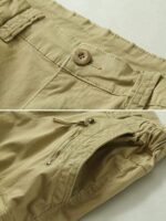 TRGPSG Women's Casual Combat Cargo Pants, Cotton Outdoor Camouflage Military Multi Pockets Work Pants - Image 3