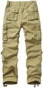 TRGPSG Women's Casual Combat Cargo Pants, Cotton Outdoor Camouflage Military Multi Pockets Work Pants - Image 4