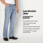 Amazon Essentials Men's Straight-Fit Bootcut Jean, Heavyweight Low Stretch Denim - Image 5