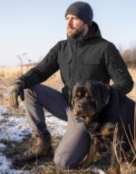 FREE SOLDIER Men's Waterproof Softshell Jacket Fleece Lined Outdoor Jacket Tactical Military Hoodie Windbreaker - Image 4