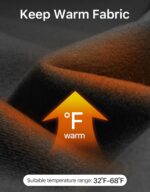 FREE SOLDIER Men's Waterproof Softshell Jacket Fleece Lined Outdoor Jacket Tactical Military Hoodie Windbreaker - Image 5