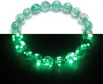 Glass Breaded Bracelet Luminous Beads Bracelet for Women Glow in The Dark Beaded Bracelets Unique Stretch Bracelets - Image 3