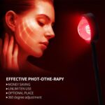 Red Light Therapy for Face, 40 LEDs 660nm LED Red Light Therapy Light with Clip, Suitable for Home Skin Care and Relieving Chronic Pain. - Image 5