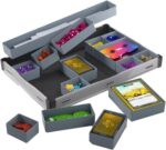 Gamegenic Token Silo XL Convertible - Versatile Storage Solution for Tabletop Gaming Accessories, 15 Removable Trays in 5 Different Sizes, Stackable Token Box, Black Color, Made - Image 3