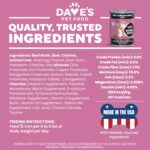 Dave's Pet Food Grain Free Wet Cat Food Pate (Beef & Chicken), Made in USA Naturally Healthy Canned, 12.5 oz Cans (12 Pack) - Image 7