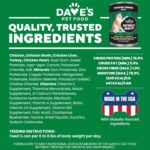 Dave's Pet Food Grain Free Wet Canned Cat Food Pate(Chicken), Made in USA Naturally Healthy, Wheat & Gluten-Free, 12.5 oz Cans (12 Pack) - Image 7