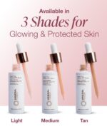 Mineral Fusion Sheer Tint SPF Face Serum (Light) - Tinted Broad Spectrum SPF 50 Mineral Zinc Oxide Sunscreen - Sheer Coverage Makeup, Lightweight & Dewy Finish - With Niacinamide, Aloe Vera - 1 Fl Oz - Image 8