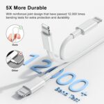 3ft iPhone Charger, [ Apple Certified ] Apple Charging Cord, 3 Feet Original Lightning to USB Cable, 3 Foot iPhone Charging Cable for iPhone 14 Pro Max/14/13 Pro/13/12 Mini/11/XS/XR/8/7/6S/5/SE,iPad - Image 7