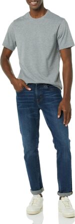 Amazon Essentials Men's Slim-Fit Crewneck T-Shirts, Short Sleeve, Pack of 2 - Image 5