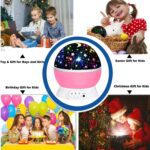 Toys for 1-10 Year Old Girls,Star Projector for Kids 2-9 Year Old Girl Gift Toy for 3-8 Year Old Girls Christmas Gift for 4-7 Year Old Boys Birthday Gift Stocking Stuffers for Kid - Image 4
