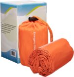 NovaMedic Emergency Sleeping Bag 5 Pack – 84"x36" Thermal Mylar Survival Bivy Sack – Waterproof, Lightweight & Compact Emergency Blanket for Camping, Hiking, Outdoor Survival & Travel - Image 6