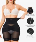 Nebility Shapewear Tummy Control Body Shaper High Waisted Butt Lifting Panties Shapewear Shorts Thigh Slimmer - Image 3
