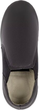 ARCLIBER PU Leather Jazz Shoes for Girls and Boys, Slip-on Dance Shoes for Toddler/Little Kid/Big Kid - Image 4