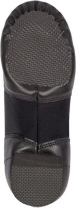 ARCLIBER PU Leather Jazz Shoes for Girls and Boys, Slip-on Dance Shoes for Toddler/Little Kid/Big Kid - Image 5