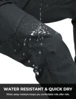 MOURCE Tactical Pants for Men Water Resistant Quick Dry BDU Cargo Pants with 7 Large Pockets Breathable Ripstop Work Hiking - Image 4