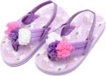 Saidoteto Boys Girls Flip Flops Child Summer Slip-on Thong Sandals Beach Pool Water Shoes(Little/Big Kid) - Image 7