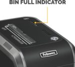 Fellowes Powershred 99Ci 18-Sheet 100% Jam-Proof Heavy Duty Crosscut Paper Shredder Machine for Office and Home, Black/Gray 3229904 - Image 5